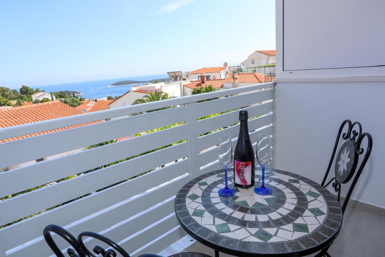 Stella Maris, Hvar - Rooms With A Balcony And A Stunning Sea View Hvar Town Esterno foto
